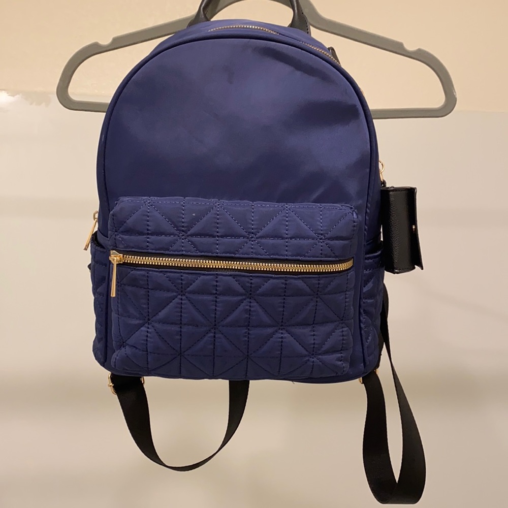 Blue mini backpack